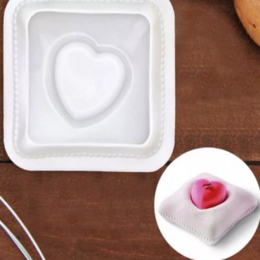 форма сердце для муссовых десертов